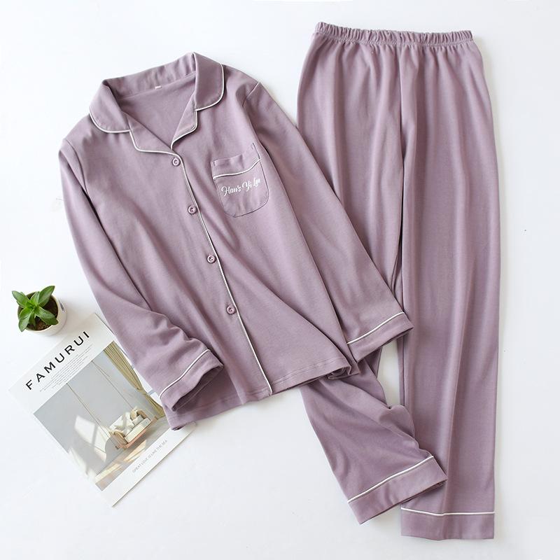スウェット パジャマ レディース 綿 長袖 春 秋 初冬 かわいい フレンチテリー 無地 家族 おそろい M L XL 母の日 ギフト プレゼント | ブランド登録なし | 01