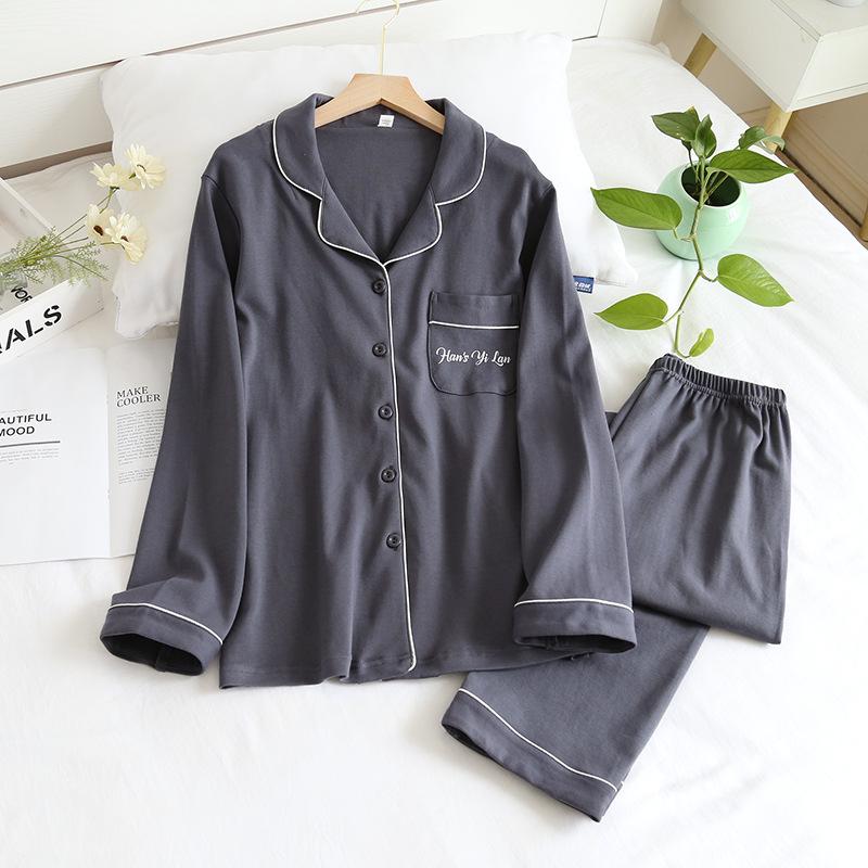 スウェット パジャマ レディース 綿 長袖 春 秋 初冬 かわいい フレンチテリー 無地 家族 おそろい M L XL 母の日 ギフト プレゼント | ブランド登録なし | 05
