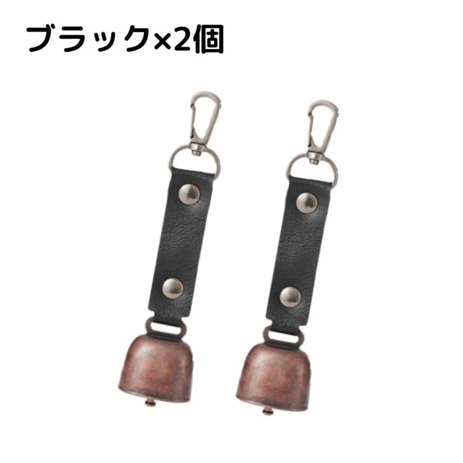 熊よけ鈴熊鈴 鈴 ベル 山鈴 熊ベル 熊よけベル 登山 消音機能 付き カラビナ PUレザー マグネット 磁石 消音 クマよけ 熊よけ 鹿 遭難対策 | ブランド登録なし | 01