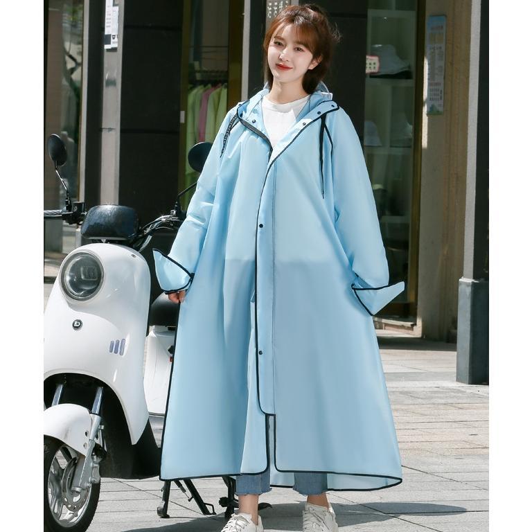 レインコート 自転車 レディース メンズ レインポンチョ カッパ レインスーツ 梅雨 雨具 通勤 通学 ママ 送迎 レインウェア 雨合羽 防水 | ブランド登録なし | 02