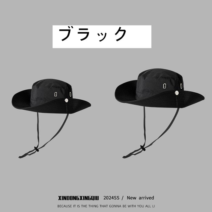 サファリハット メンズ 大きいザイズ 帽子特大きいサイズ60-65cmアドベンチャーハット 360度全方位UVカット UPF50 | ブランド登録なし | 01