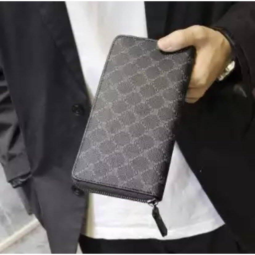 長財布 財布 メンズ ラウンドファスナー コインケース ビジネス カードケース 名刺 入れ シンプル おしゃれ プレゼント | ブランド登録なし | 02