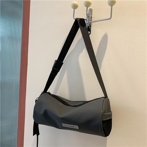 ドラムバッグ 防水 ショルダーバッグ PU レディース 無地 メンズ ミニ ロールバッグ 小さめ 斜めがけ スマホショルダー 可愛い カジュアル | ブランド登録なし | 01
