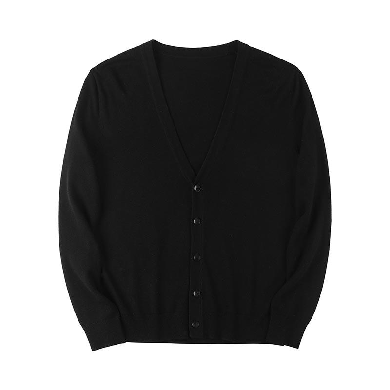 カーディガン メンズ レディース 春 男女兼用 綿 コットン100％ フライス 事務 スクール オフィス 通勤 通学 M L XL 2XL 3XL | ブランド登録なし | 01