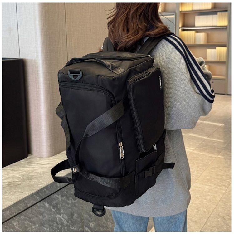 ボストンバッグ キャリーオンバッグ スポーツバッグ レディース メンズ 4WAY 帰省 旅行バッグ カバン 大容量 乾湿分離 シューズ収納 機内持ち込み | ブランド登録なし | 01