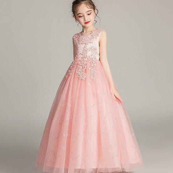 子供ドレス結婚式 ワンピース 子供ドレス ピアノ発表会 ロング 白 子供用ドレス 発表会 | ブランド登録なし | 04