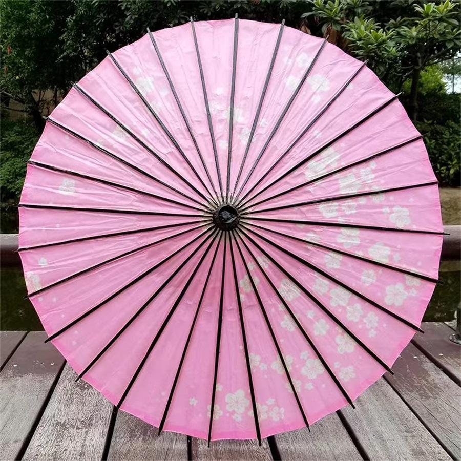 和傘 踊り傘 日傘 直径 84cm 長さ 80cm コスプレ アイテム 桜 イベント ディスプレイ 撮影 無地 継柄 舞踊傘 絹舞傘 使いやすい 便利 快適 人気 | ブランド登録なし | 06