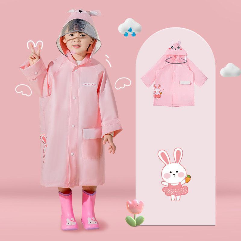 レインコート キッズ ランドセル対応 レインウェア カッパ 子供 子ども レインポンチョ 通学 通園 防水レイングッズ レインウェア リュック | ブランド登録なし | 02