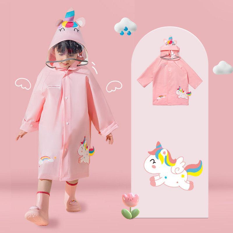 レインコート キッズ ランドセル対応 レインウェア カッパ 子供 子ども レインポンチョ 通学 通園 防水レイングッズ レインウェア リュック | ブランド登録なし | 04