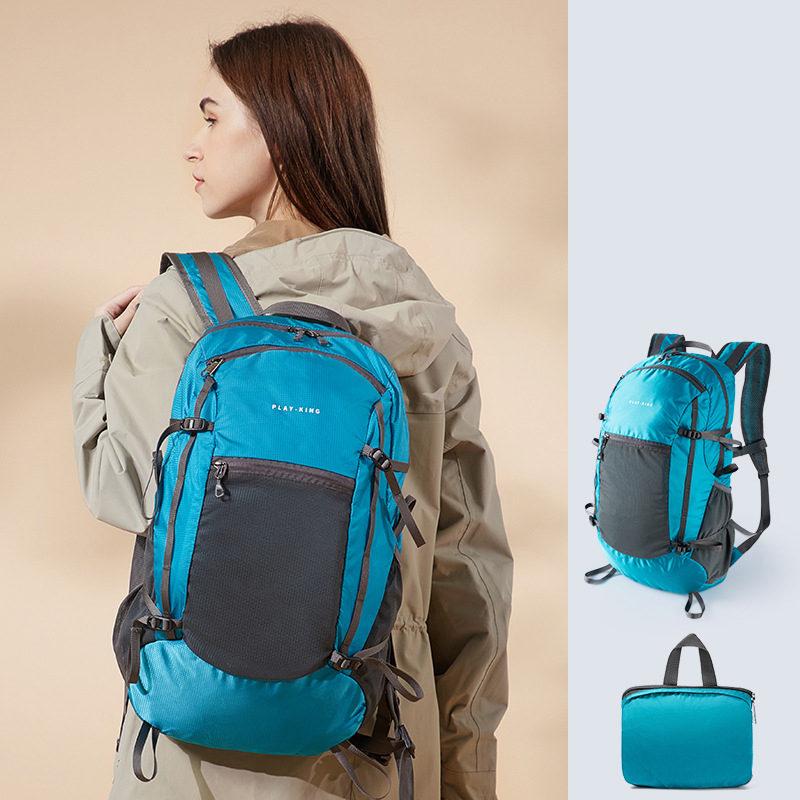リュック 登山 折りたたみ リュックサック 大容量 レディース 軽量 メンズ 男女兼用 日帰り登山 防水 撥水 軽い キャンプ 旅行 | ブランド登録なし | 04