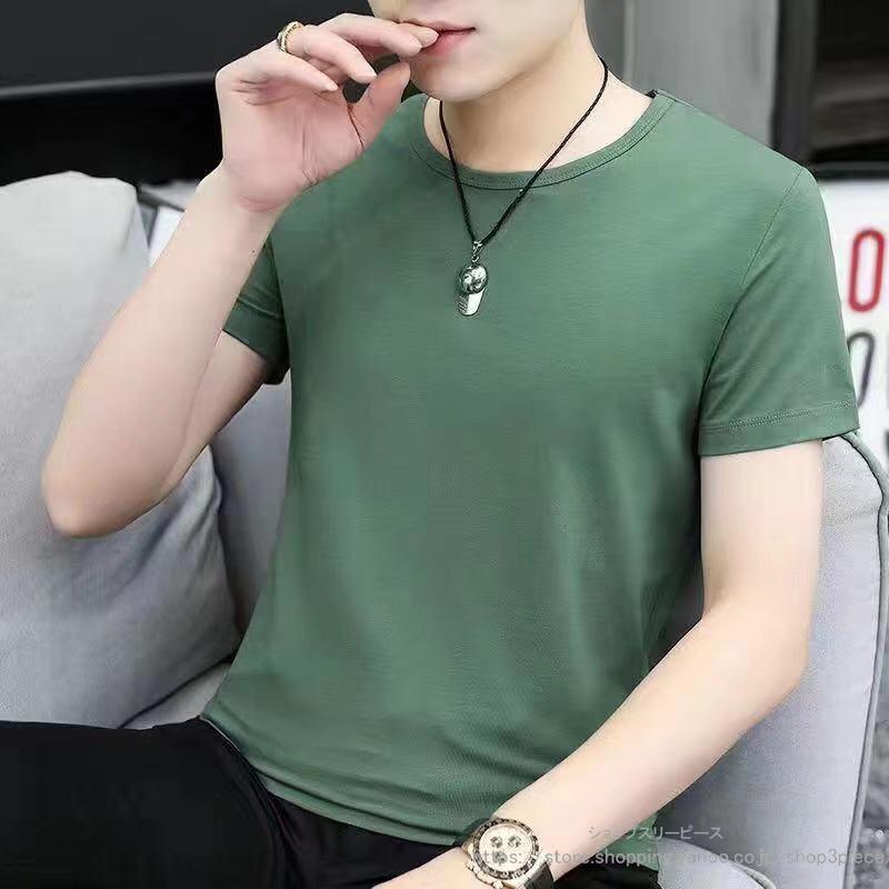Tシャツ メンズ 半袖 インナー 半袖tシャツ 白シャツ クルーネック 大きいサイズ 肌着 涼しい 無地 着痩せ シンプル 夏物 ゆったり スポーツ | ブランド登録なし | 07