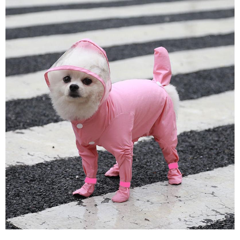 犬用 レインコート 中型犬 小型犬 雨具 カッパ 犬服 防水 ドッグ ドッグウエア ペット | ブランド登録なし | 04