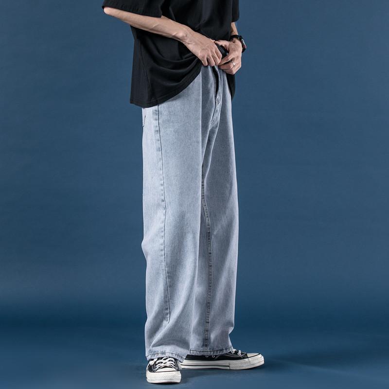 デニムパンツ メンズ ストレートパンツ チノパン ジーンズ ジーパン ゆったり 薄手 カジュアル 通勤 シンプル 通学 |  | 01
