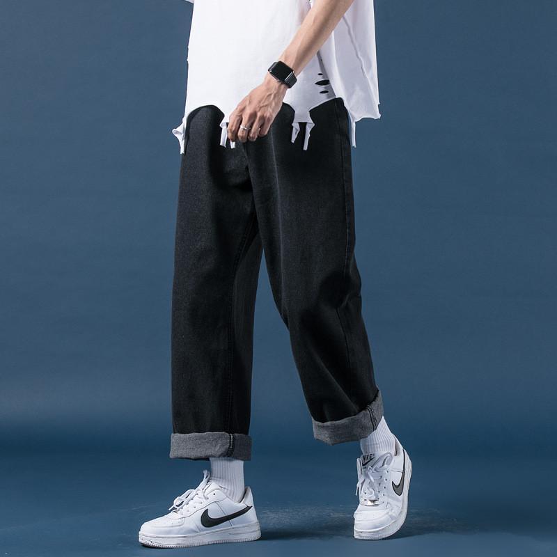 デニムパンツ メンズ ストレートパンツ チノパン ジーンズ ジーパン ゆったり 薄手 カジュアル 通勤 シンプル 通学 |  | 02
