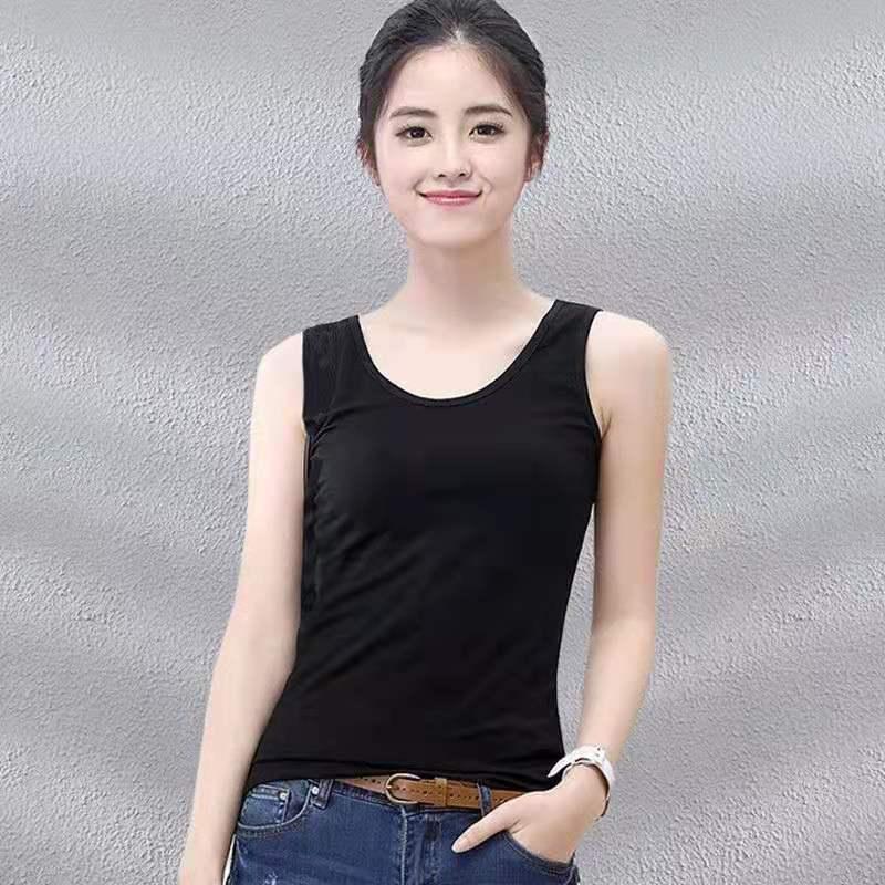 タンク レディース インナーTシャツ ノースリーブ おしゃれ ベーシック 通気 ひんやり 吸汗速乾 接触冷感 夏 袖なし カットソー | ブランド登録なし | 06