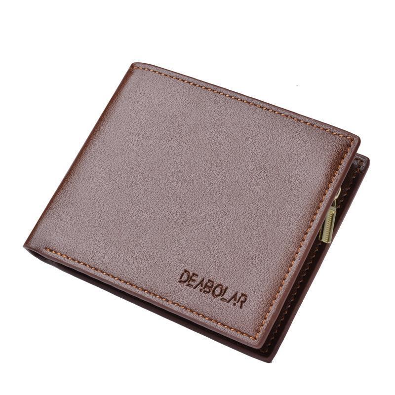 財布 二つ折り メンズ カード収納 小銭入れ 革 レザー ウォレット コンパクト スリム 父の日 お札入れ コインケース SD/SIMスロット 大容量 | ブランド登録なし | 02