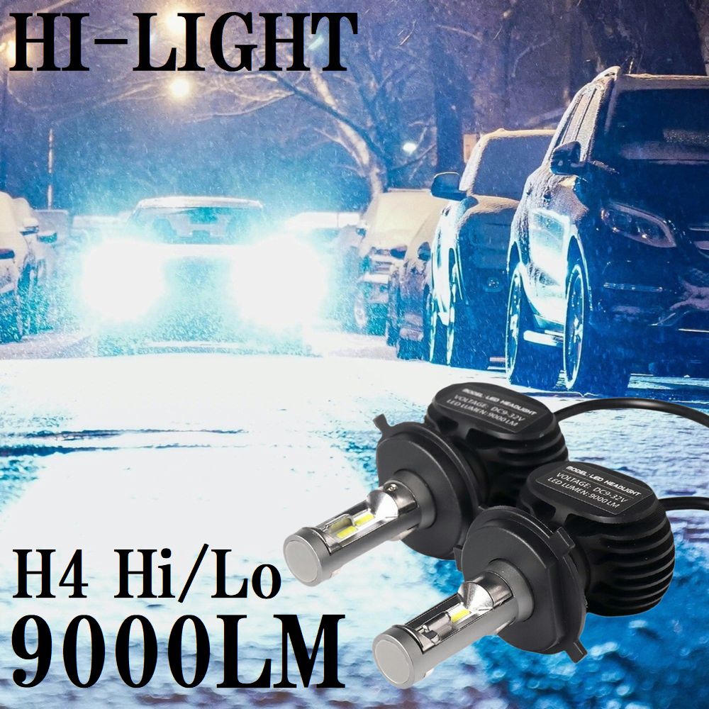 ランサー エボリューション CP9A CN9A CE9A CD9A H4 LED ヘッドライト 