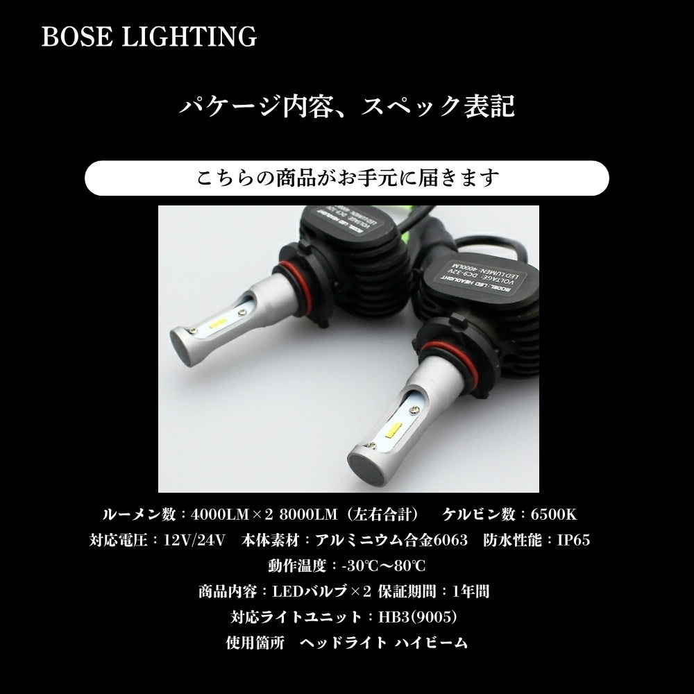 即日発送/1年保証】 20 系 ヴェルファイアHB3 LED ハイビーム