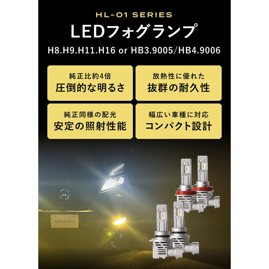 フォレスター SG5 9 SH5 SJ H17.1?H27.10? フォグ ハイビーム LED化 雨