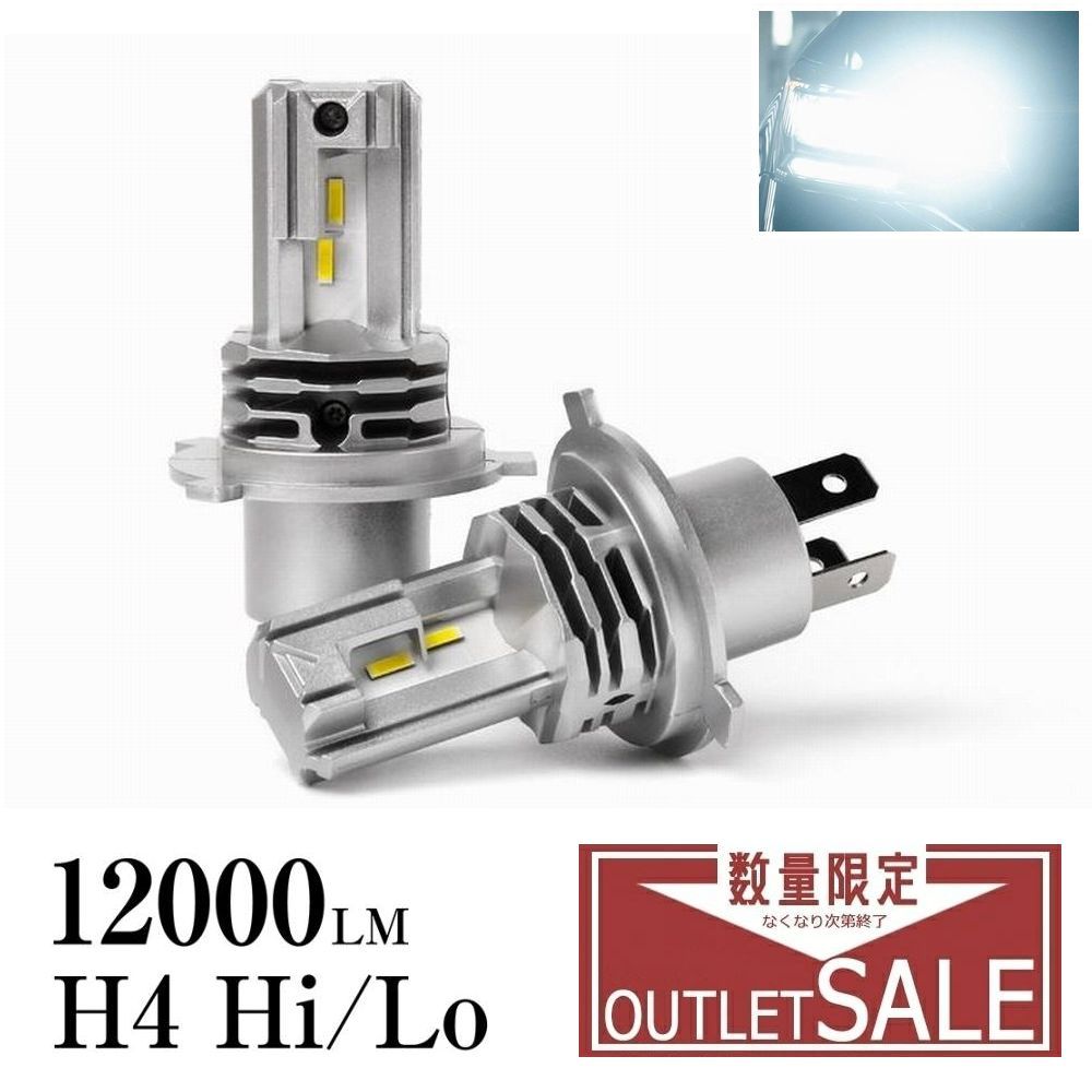 S321V/S331V 前期/後期 ハイゼットカーゴ H4 LED ヘッドライト LED化