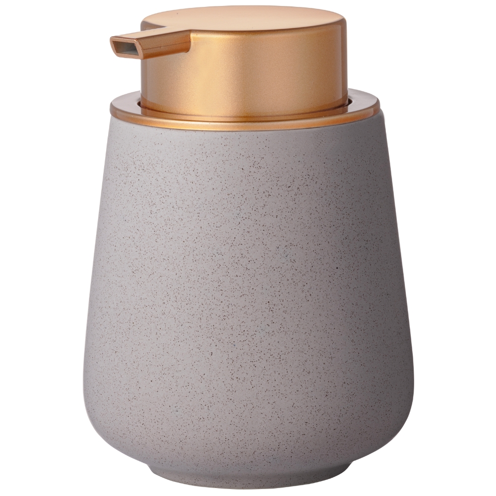 ソープディスペンサー 詰め替えボトル 泡 液体 手動 陶器 セラミック