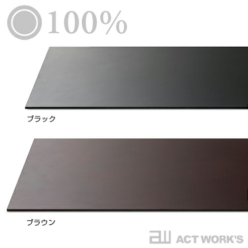 全2色 100% Leather Desk M...の詳細画像3