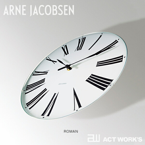 ARNE JACOBSEN（アルネ ヤコブセン） 全3色 ARNE JACOBSEN Wall Clock 290mm BANKERS ...