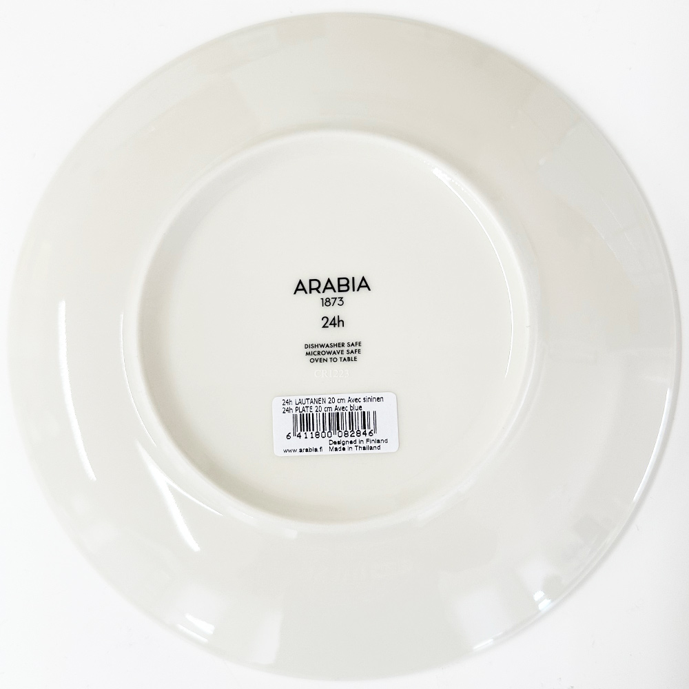 ARABIA（アラビア） 24h アベック プレート 26cm ブルー アラビア社