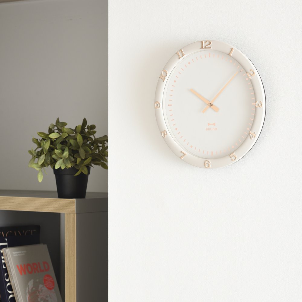 全4色 BRUNO パステルウォールクロック ブルーノ IDEA LABEL イデアレーベル 掛け時計 壁時計 デザイン雑貨 ウォールクロック お祝い 北欧｜actworksplus｜12