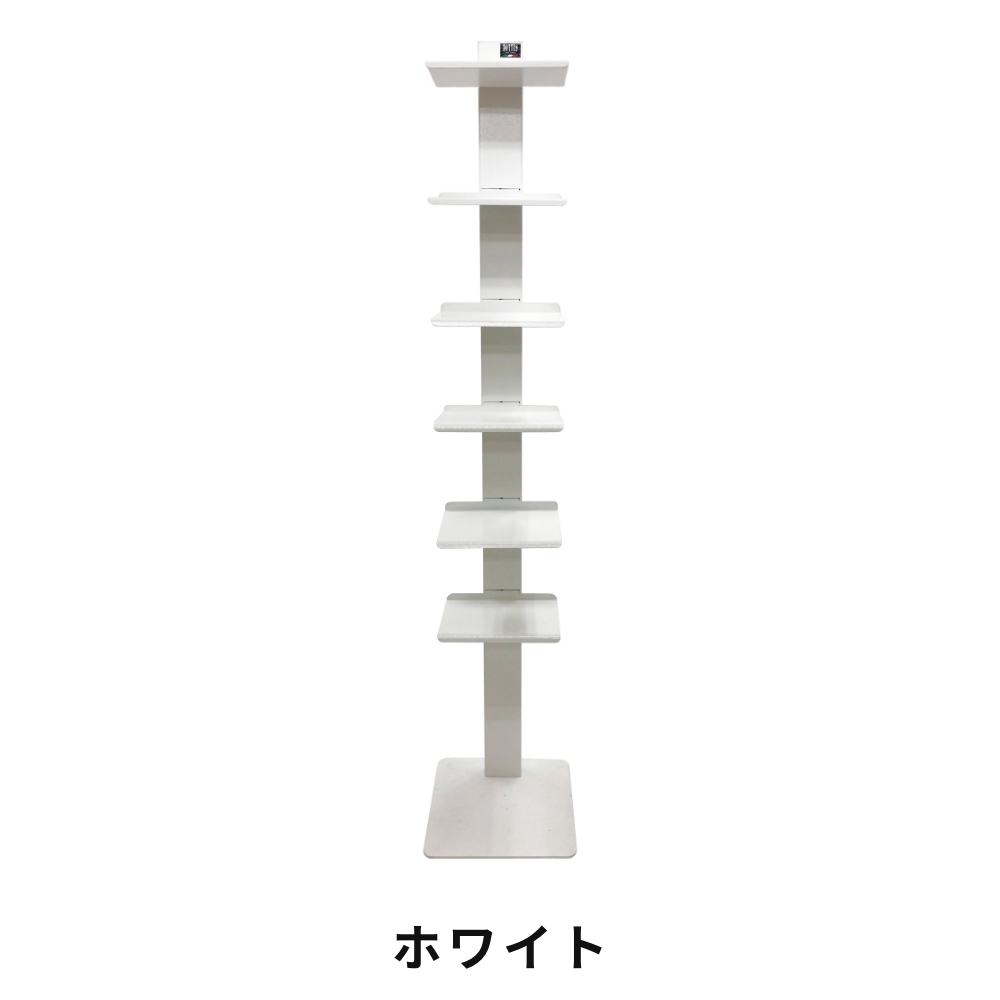 全2色 DOTTUS Tower6 タワー6 ブックシェルフ デザイン雑貨 収納 リビング 本棚 マガジンラック インテリア オープンシェルフ イタリア |  | 01