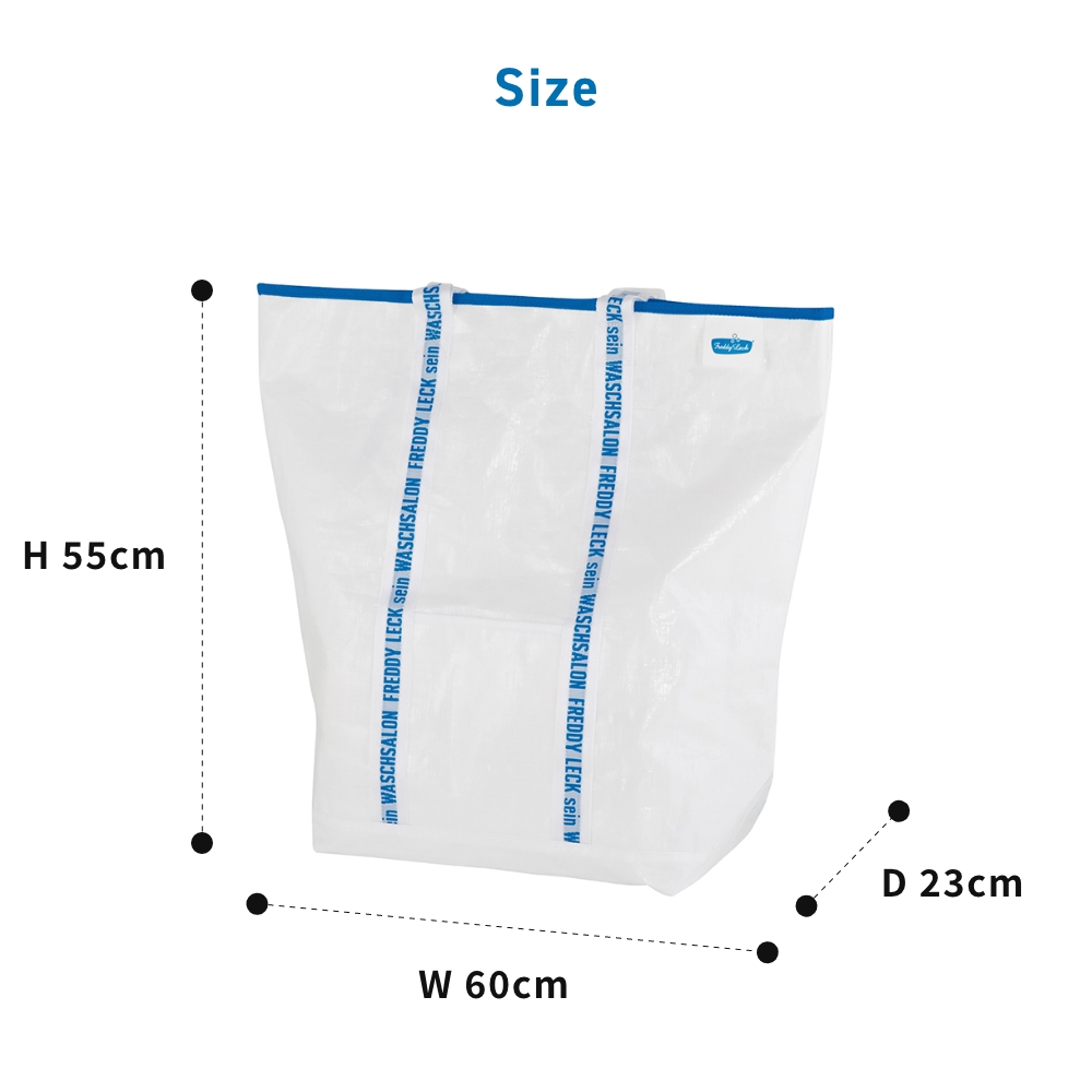 FREDDY LECK ランドリーバッグ トールタイプ FL-227  フレディ レック 大容量 折りたたみ 洗濯バッグ 洗濯物入れ 46L 水に強い 軽量 自立 巾着 羽毛布団 毛布 | Freddy Leck | 08