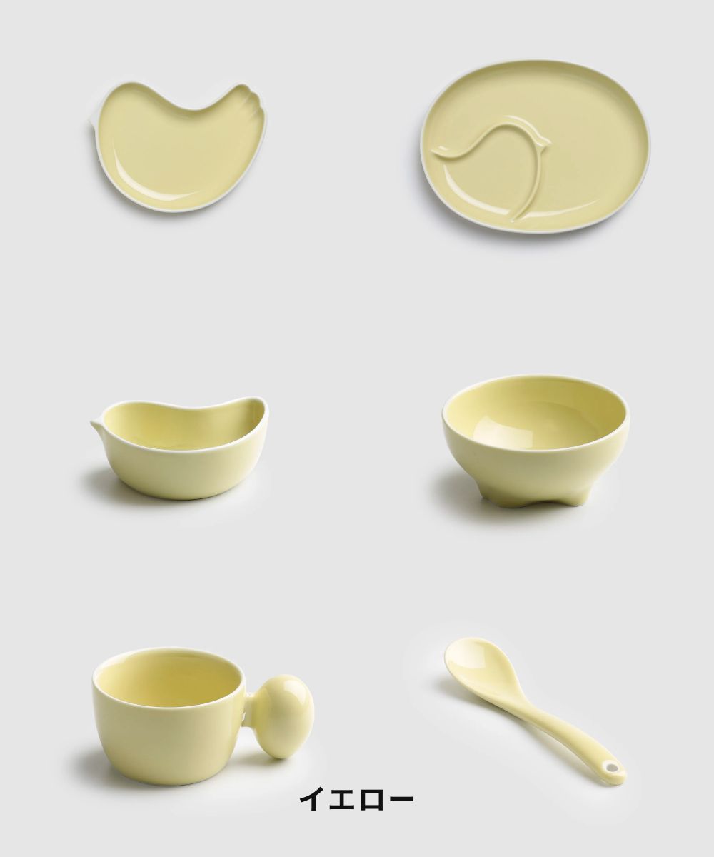 白山陶器 全3色 PiPi ピピ 6点セット HAKUSAN 波佐見焼 日本製 長崎県