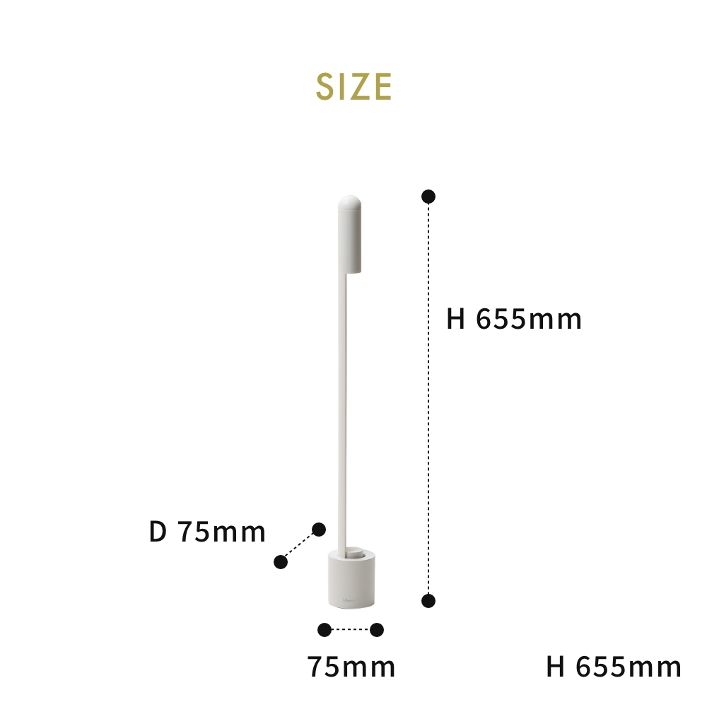 全3色 ideaco stand noppo 靴べら スタンド ノッポ スタンド付き ロングタイプ 8cm カーボンニュートラル サスティナブル 自立 イデアコ くつべら |  | 10