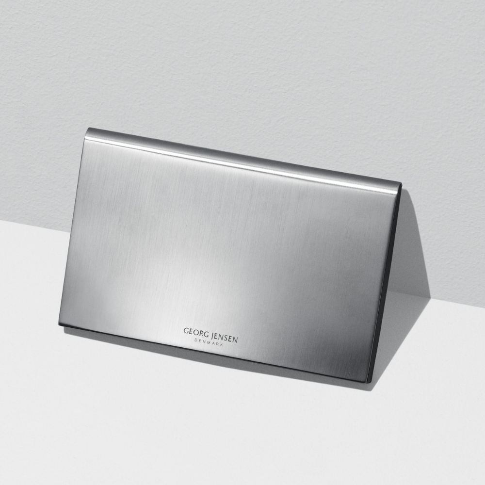 GEORG JENSEN KONNO カードホルダー Hiromichi Konno 紺野弘道 3582070 CARD HOLDER ジョージ ジェンセン 北欧 カードケース 名刺ケース ギフト プレゼント | Georg Jensen | 01
