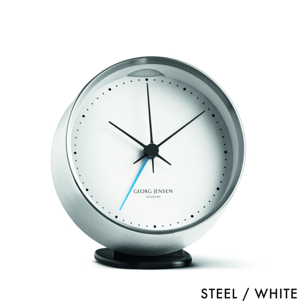 Georg Jensen 全2色 GEORG JENSEN HK コッペル アラームクロック Georg Jensen 全2色 GEORG JENSEN HK コッペル アラームクロック
