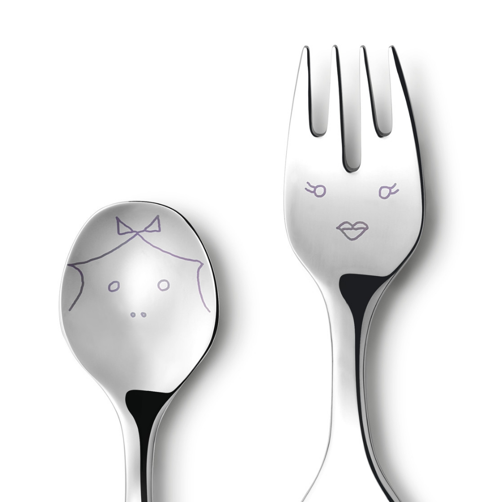 GEORG JENSEN TWIST FAMILY カトラリーセット 4ピース 贈り物 北欧 ナイフ フォーク スプーン アルフレッド ハベリ ステンレス ジョージ ジェンセン | Georg Jensen | 02