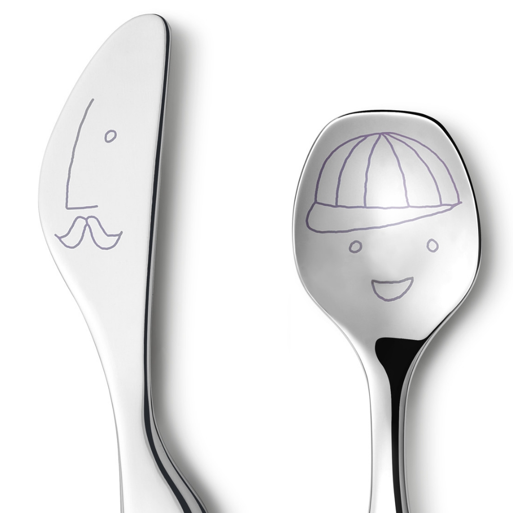 GEORG JENSEN TWIST FAMILY カトラリーセット 4ピース 贈り物 北欧 ナイフ フォーク スプーン アルフレッド ハベリ ステンレス ジョージ ジェンセン | Georg Jensen | 03
