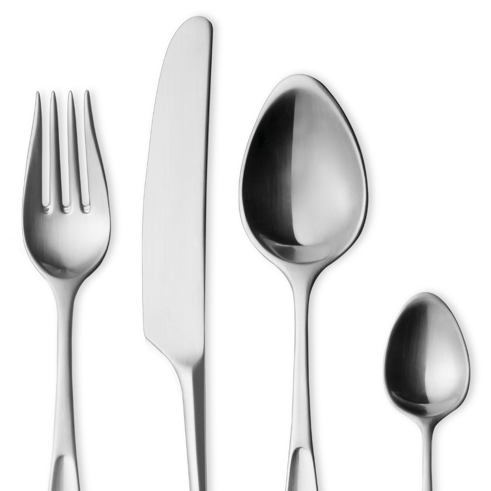 GEOR VIVIANNA カトラリーセット VIVIANNA 4ピースセット（マット仕上げ） I Georg Jensen