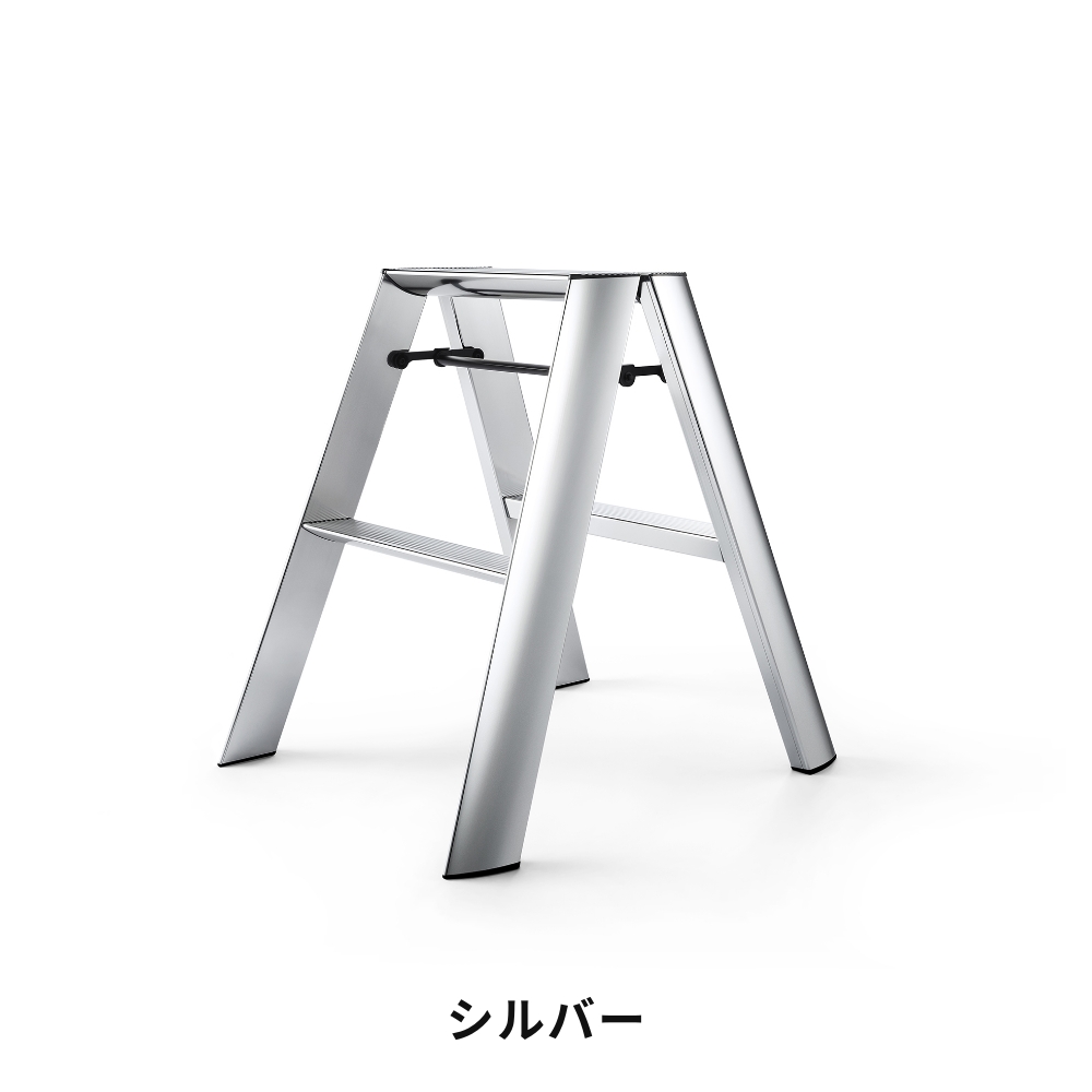 美品 Luka ルカ チェア 2脚 まとめ売り 公式】長谷川工業 隠さない脚立(踏み台)、おしゃれなスツール