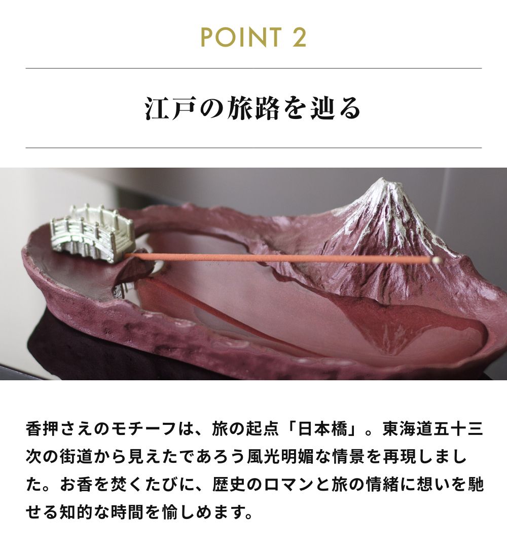 銀雅堂 さかさ富士 香立 香立て お香立て お...の詳細画像3