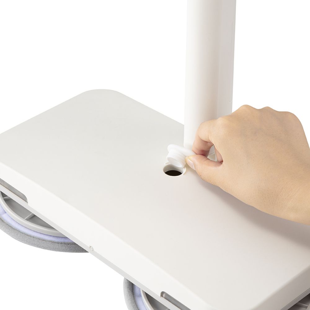 全2色　±0 激落ちくん コードレス電動モップ H020　プラスマイナスゼロ コードレス 充電式 床掃除 モップ  回転 水拭き 電動 充電式 水噴射 フローリング | ±0 | 10