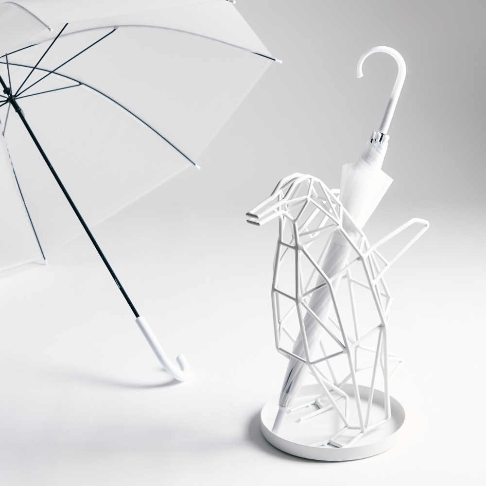 actwork's シャドーワイヤー ベビーペンギン 傘立て UMBRELLA STAND