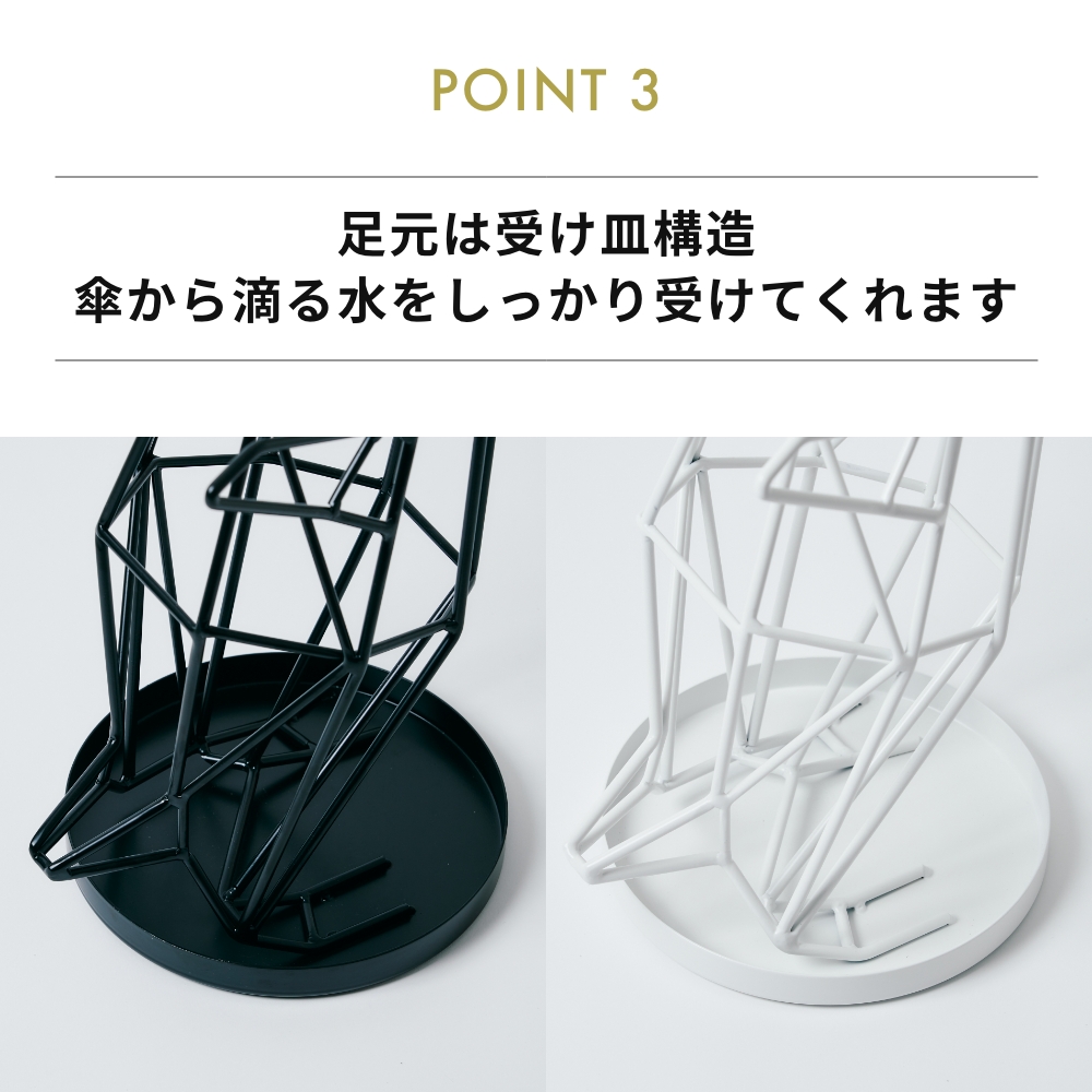 actwork's シャドーワイヤー ベビーペンギン 傘立て UMBRELLA STAND