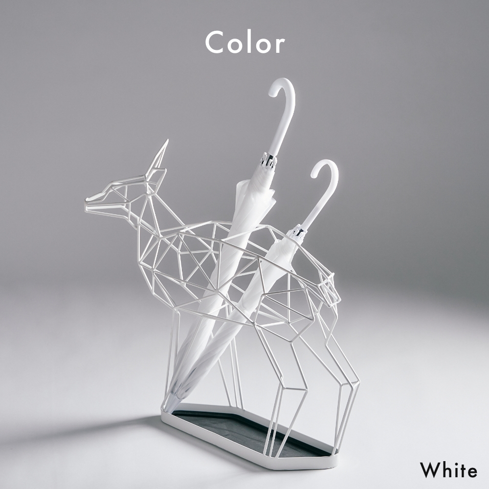 actwork's シャドーワイヤー ディア 傘立て UMBRELLA STAND DEER アクトワークス 動物 アニマル 鹿 玄関 オフィス 店舗 入り口 モノトーン | ACT WORK'S | 14