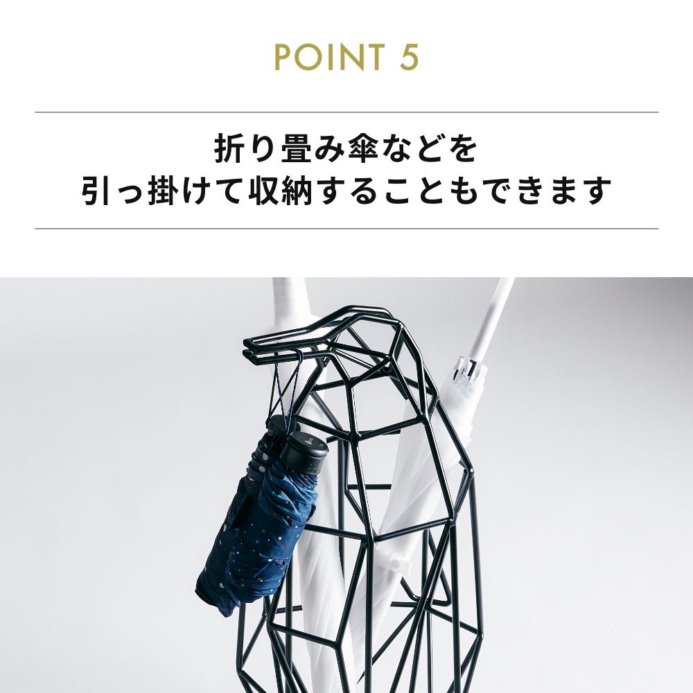 actwork's シャドーワイヤー ペンギン 傘立て UMBRELLA STAND PENGUIN