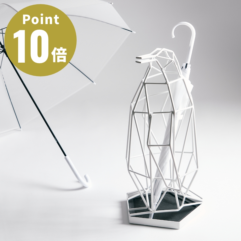 Amazon｜傘立 シャドーワイヤー ベビー ペンギン UMBRELLA STAND