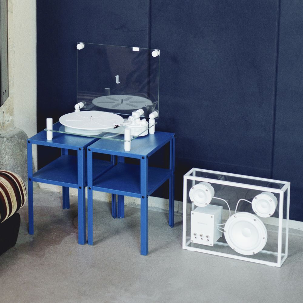 全2色 Transparent Turntable トランスペアレント ターンテーブル 高音質 ブルートゥース スウェーデン 北欧 スケルトン レコード 回転台 レコードプレイヤー |  | 16