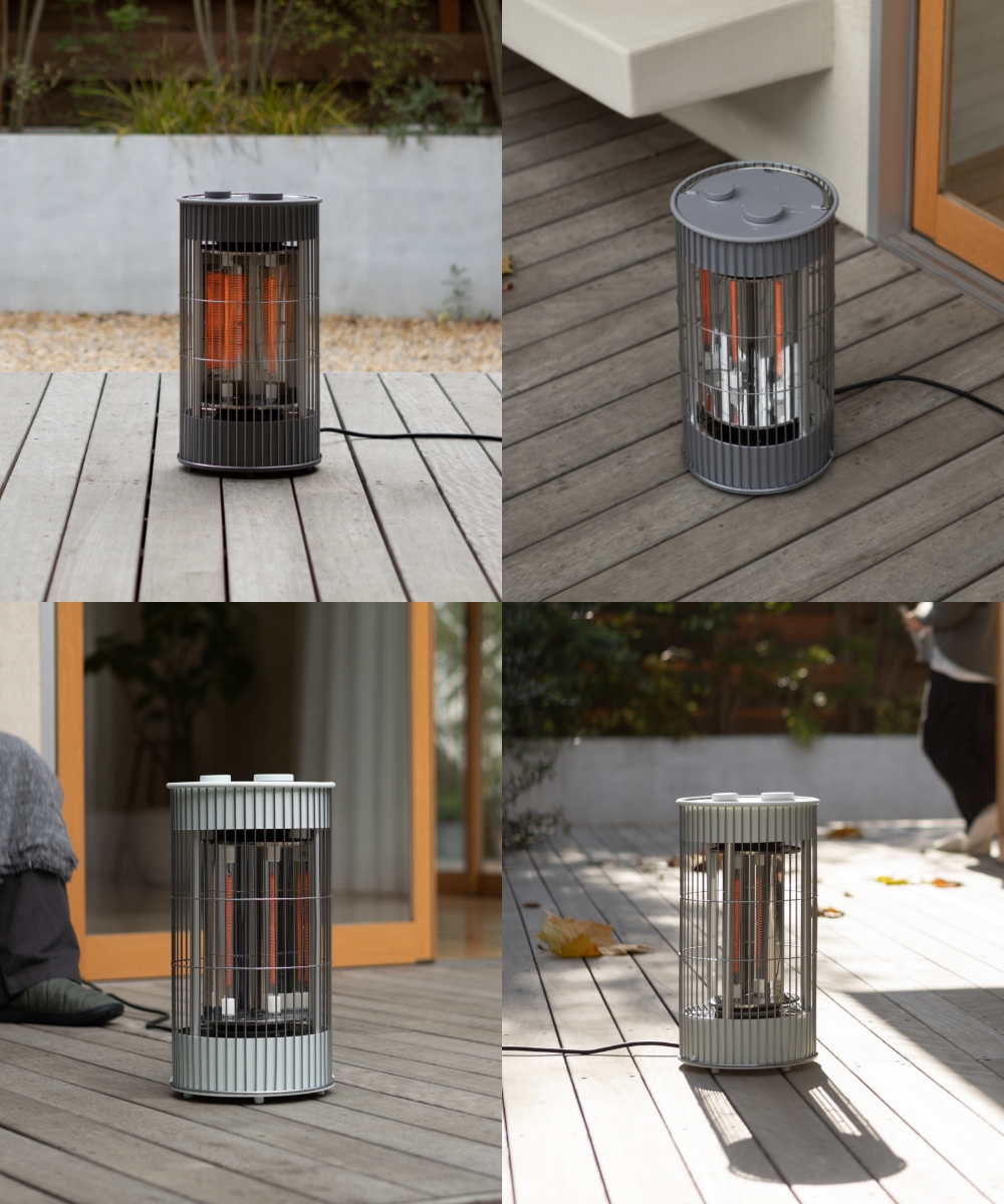 0（プラスマイナスゼロ） 全2色 プラマイゼロ テラスヒーター カーボン