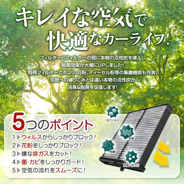 純正交換用】 エアコンフィルター MAZDA2 DJ5FS R01.7〜 純正品番