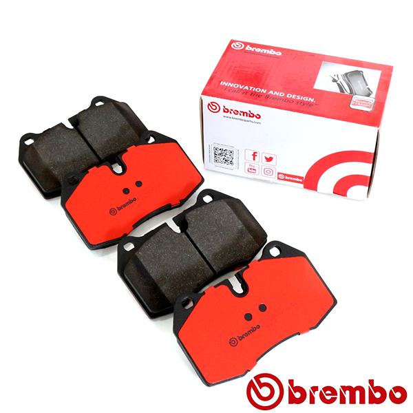 【送料無料】 brembo ブレンボ ブレーキパッド フロント用 P06 018N NISSAN スカイラインGT-R BNR32 CERAMIC ディスクパッド